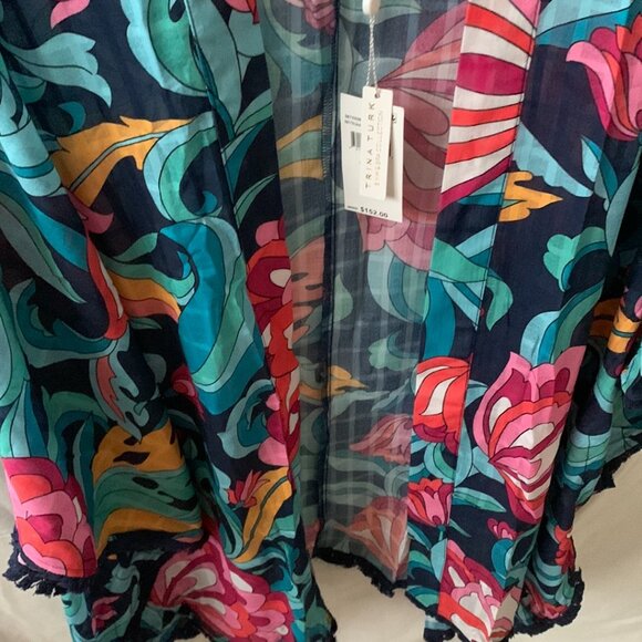 TRINA TURK India Garden Swim Tunic Cover-Up - Picture 5 of 8
